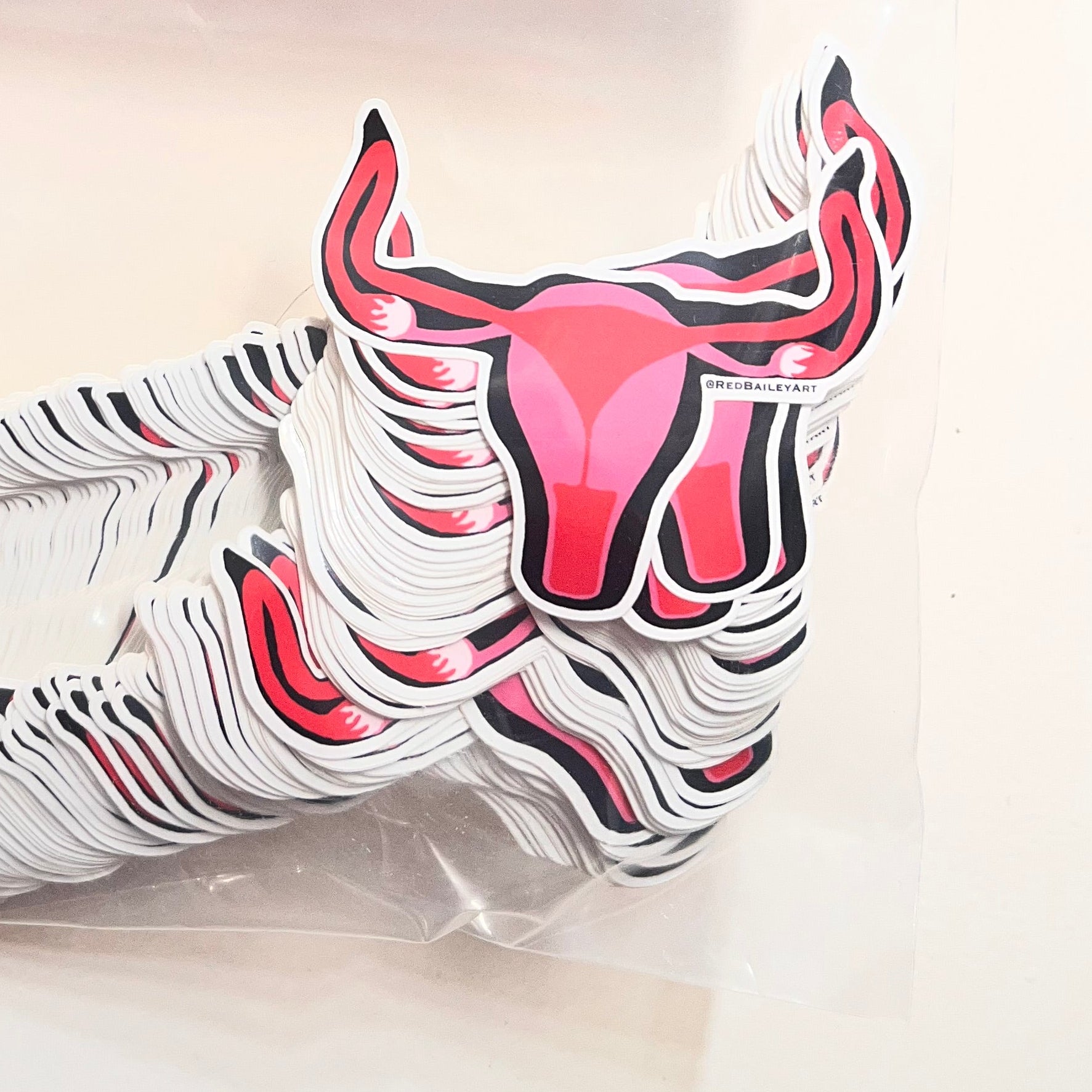 Reproductive Cow Sticker